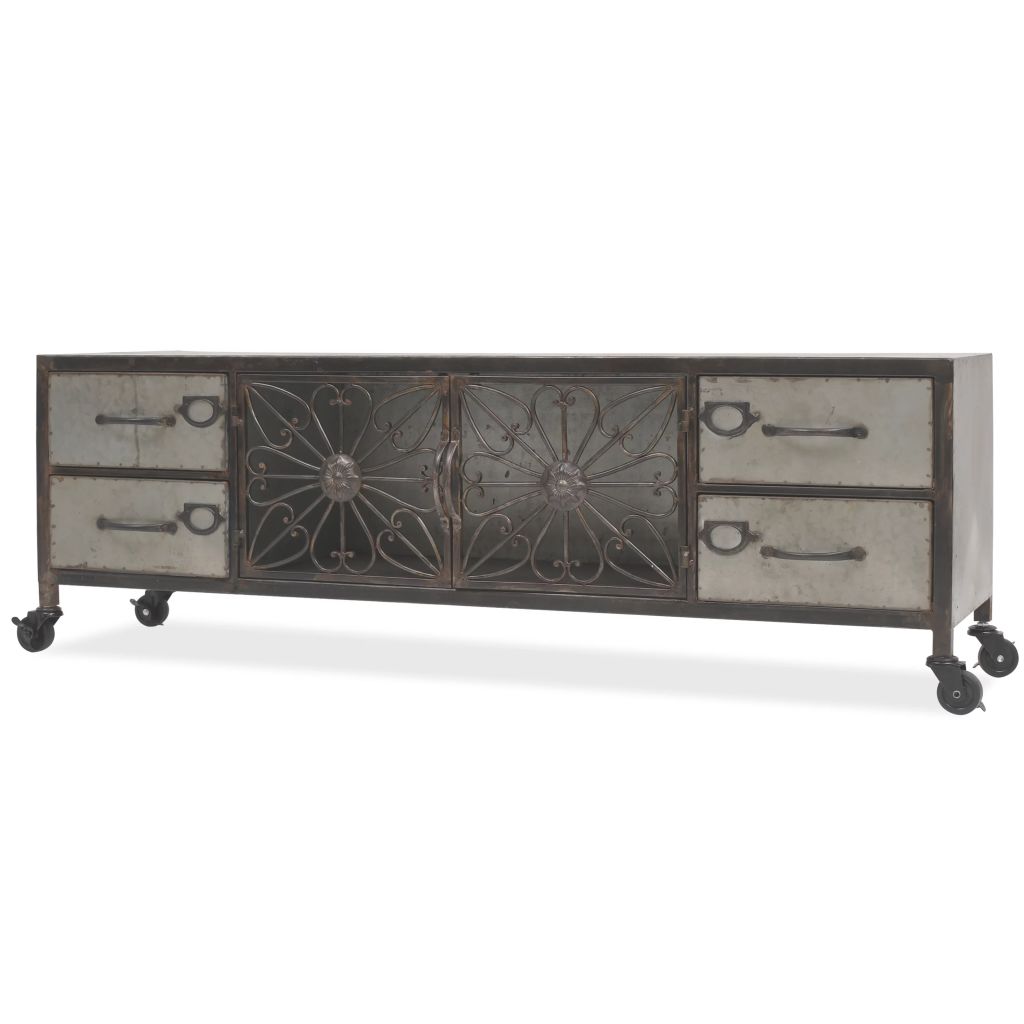 vidaXL TV Stand TV Unit Sideboard TV Console Media Unit Cupboard Furniture-0