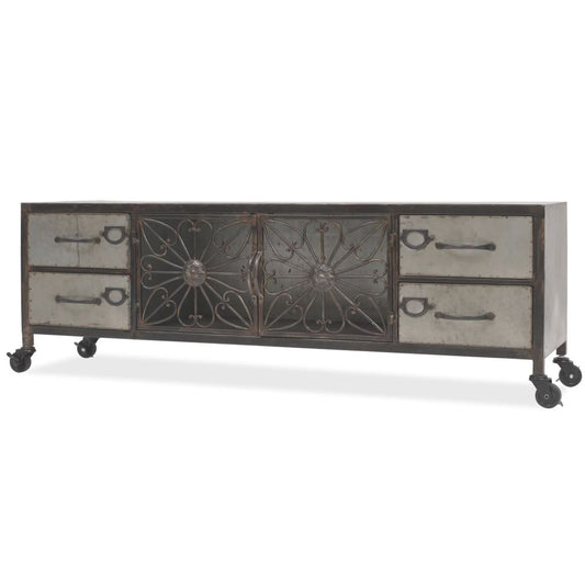 vidaXL TV Stand TV Unit Sideboard TV Console Media Unit Cupboard Furniture-0