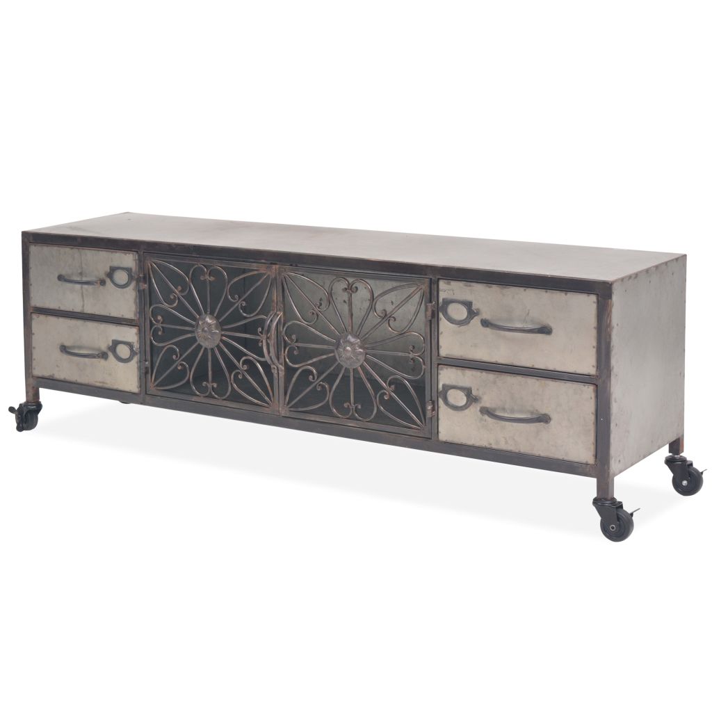 vidaXL TV Stand TV Unit Sideboard TV Console Media Unit Cupboard Furniture-3