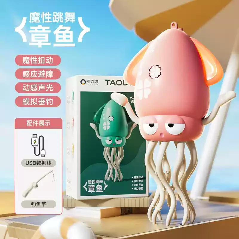 Magical Dancing Octopus 2025 New Octopus Light-Up Toy Adults And Kids Electronic Pet Toys Cartoon Interactive Idea Stress Toys