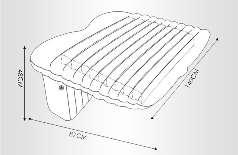 Car Airbed Cushion Car Mid-bed Car Mattress Car Outdoor Casual Supplies Factory Wholesale